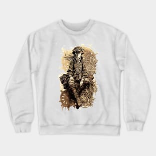 Steampunk Woman - V1.01 Crewneck Sweatshirt